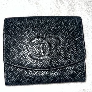 Chanel CC Logo Bifold Wallet